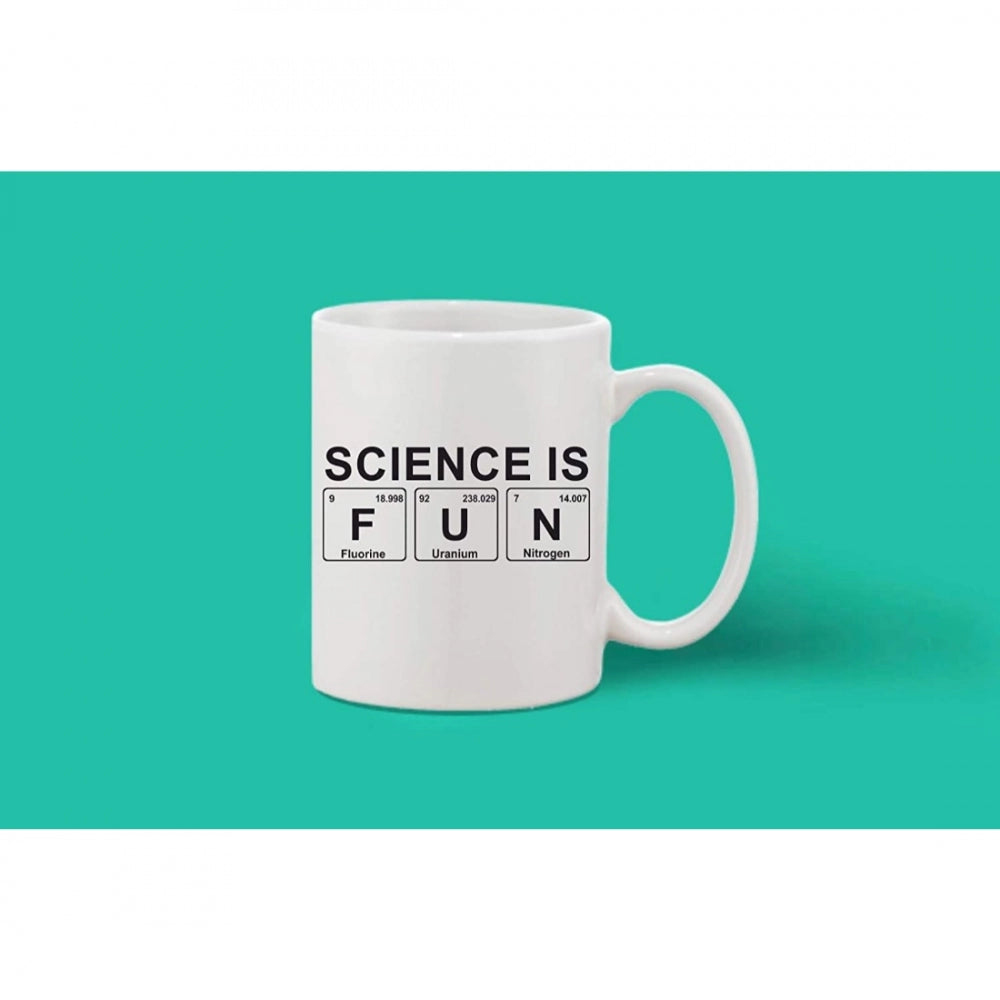 Generic Printed Ceramic Coffee Mug - 1 Pieces, White, 11oz