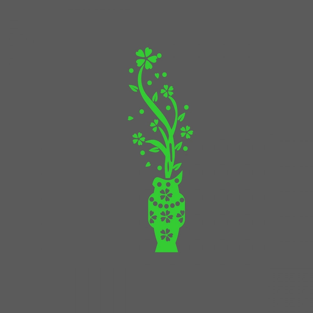 Generic Green Home Decor Radium Wall Sticker