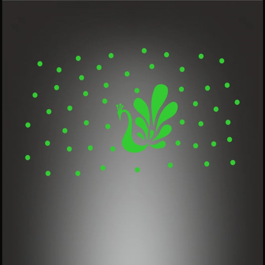 Generic Green Radium Wall Sticker