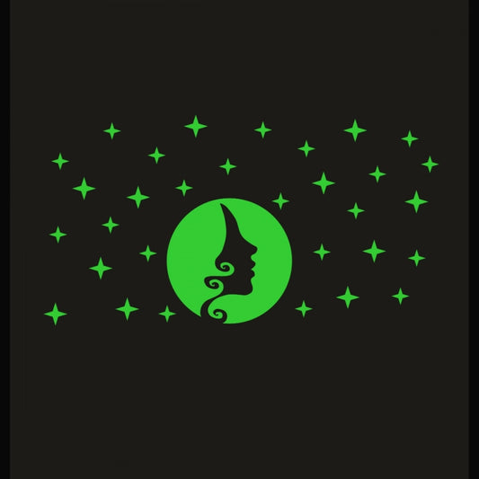 Generic Green Radium Sticke Wall Sticker