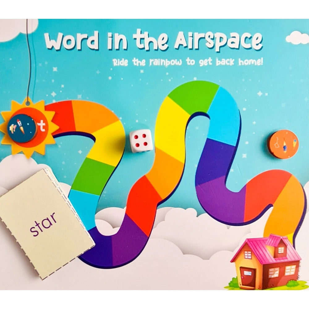 Words In The Air Space (10X10 Inches)