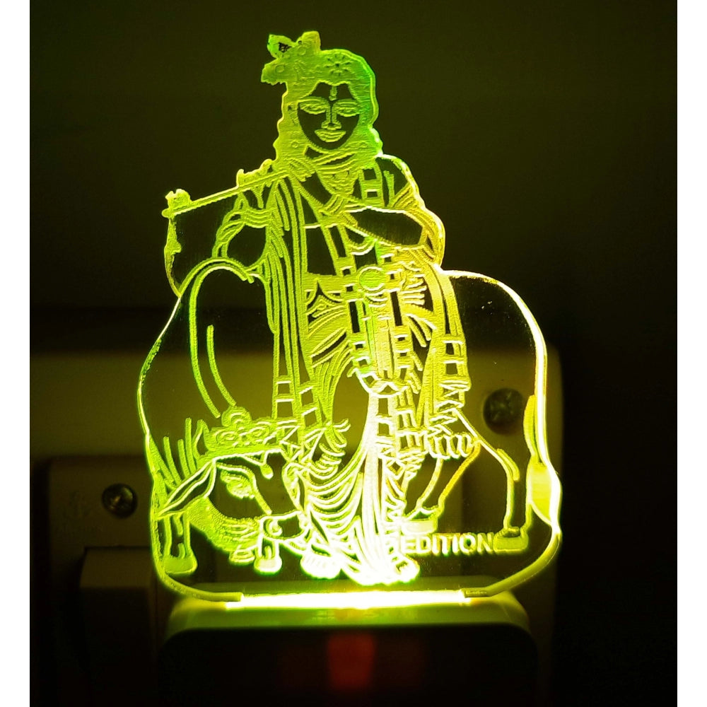 Generic Shree Krishna AC Adapter Night Lamp