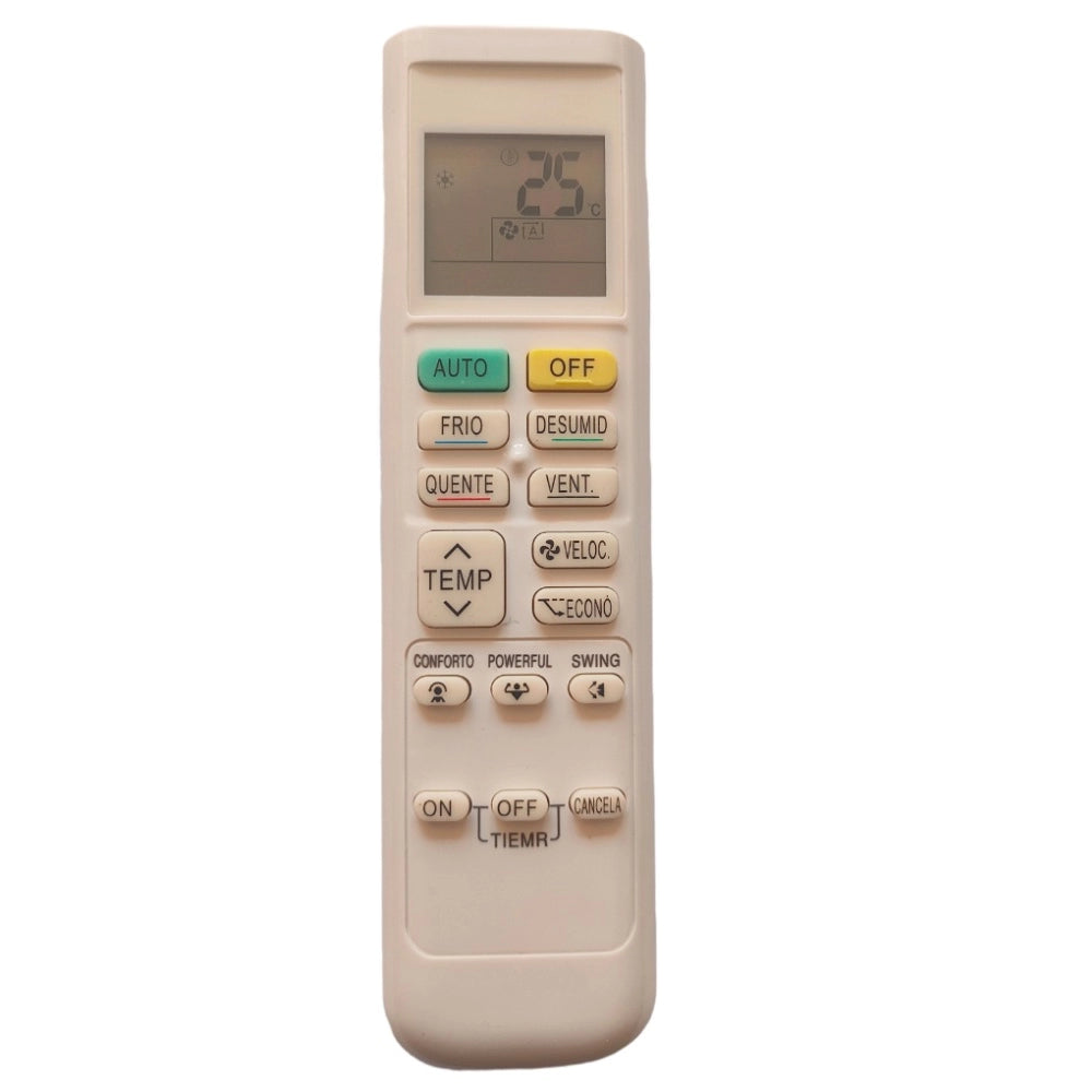 Generic Remote No. 214, Compatible with Daikin & Daikin Inverter AC Remote Control (Exactly Same Remote will Only Work)