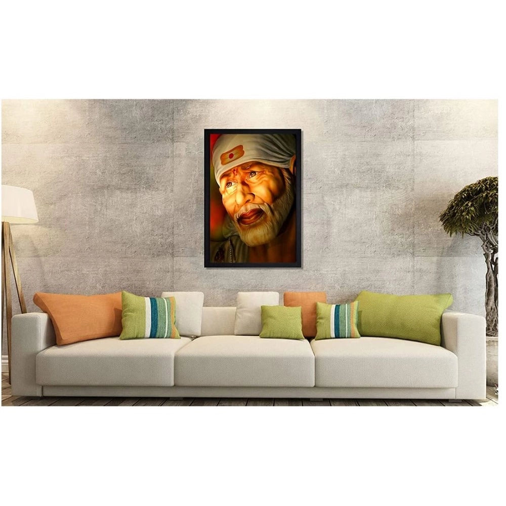 Generic Saibaba photo frame (Multicolor)