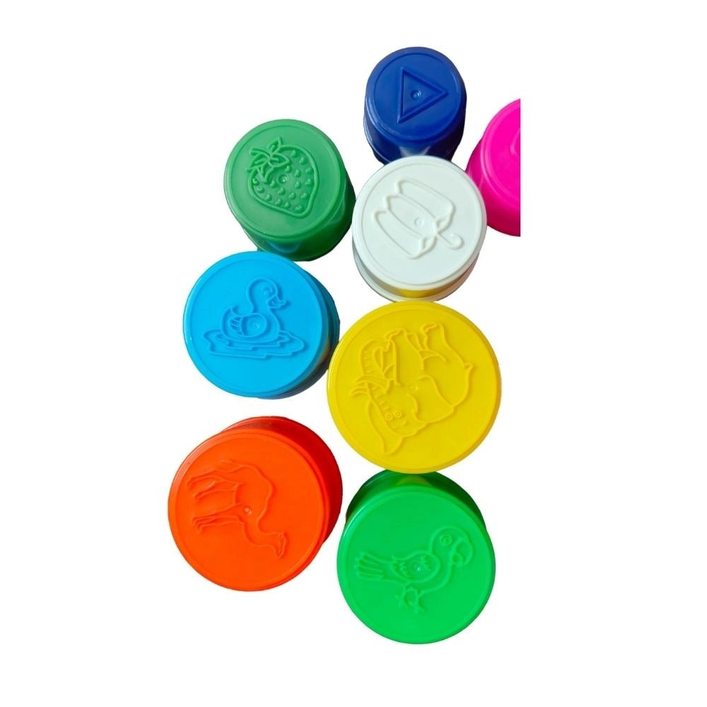 10_Pcs Set Cup Clay Stamp | Clay | Creative Toys| 3+ Years