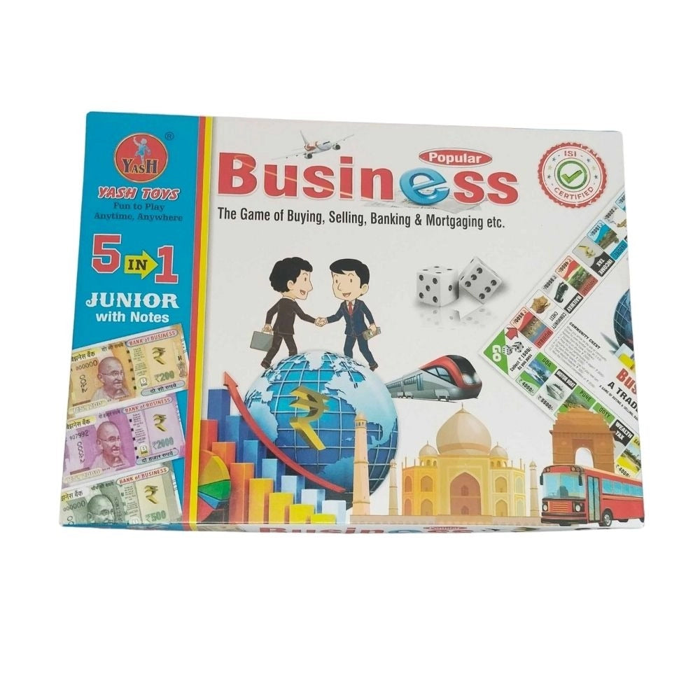 5 In 1Business | Cardboard | Board Games| 2+ Years