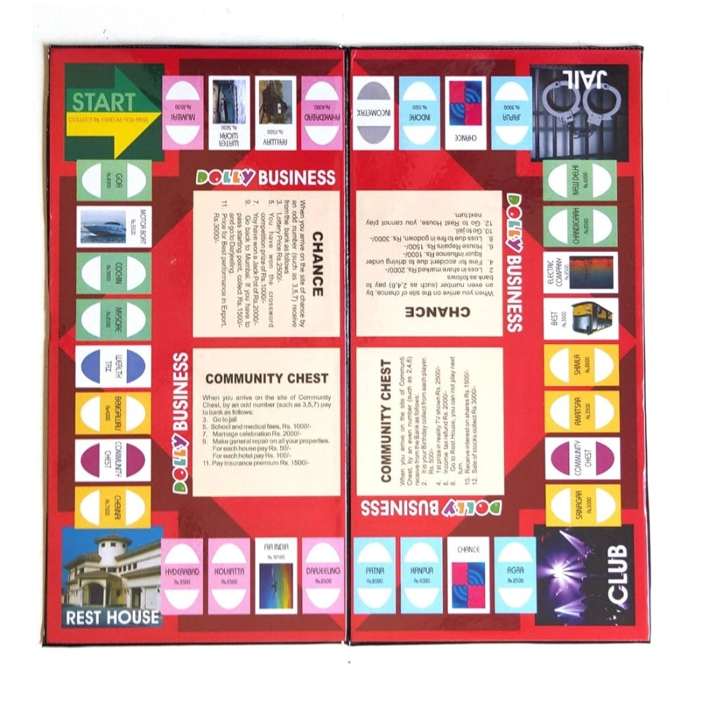 Business Game | Plastic Toys | Board Games | 5+ Years