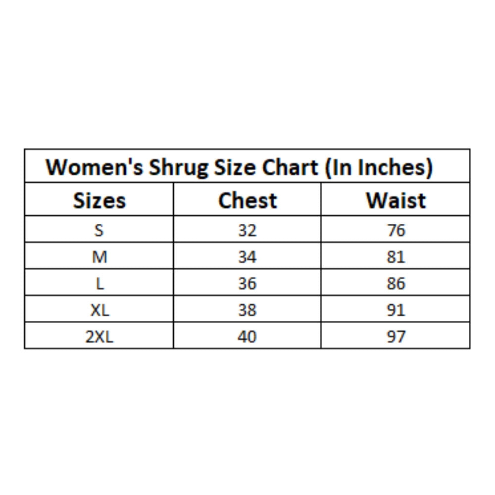 Generic Women's Denim Embellished Long Sleeves Shrug (Blue)