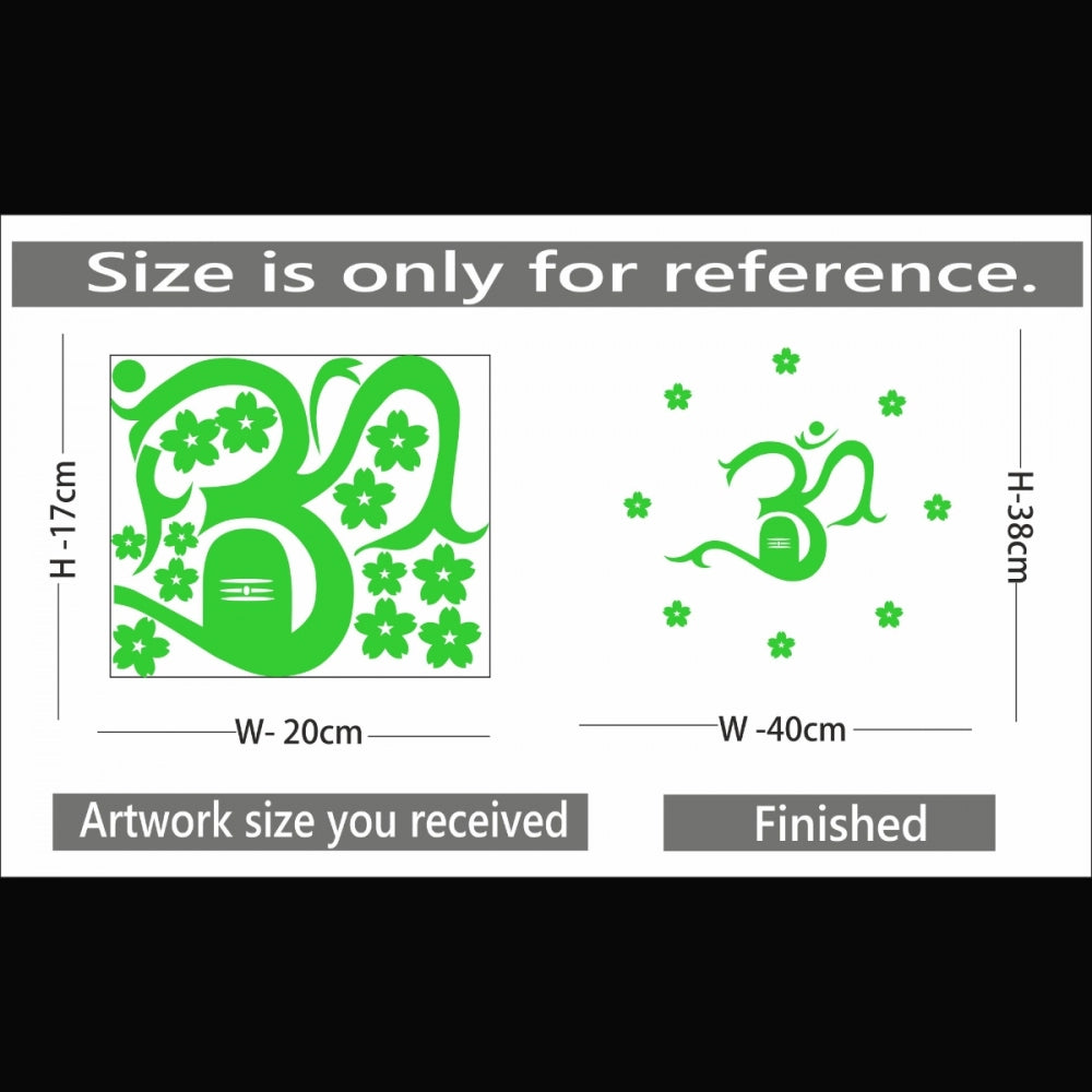 Generic Green Radium Wall Sticker