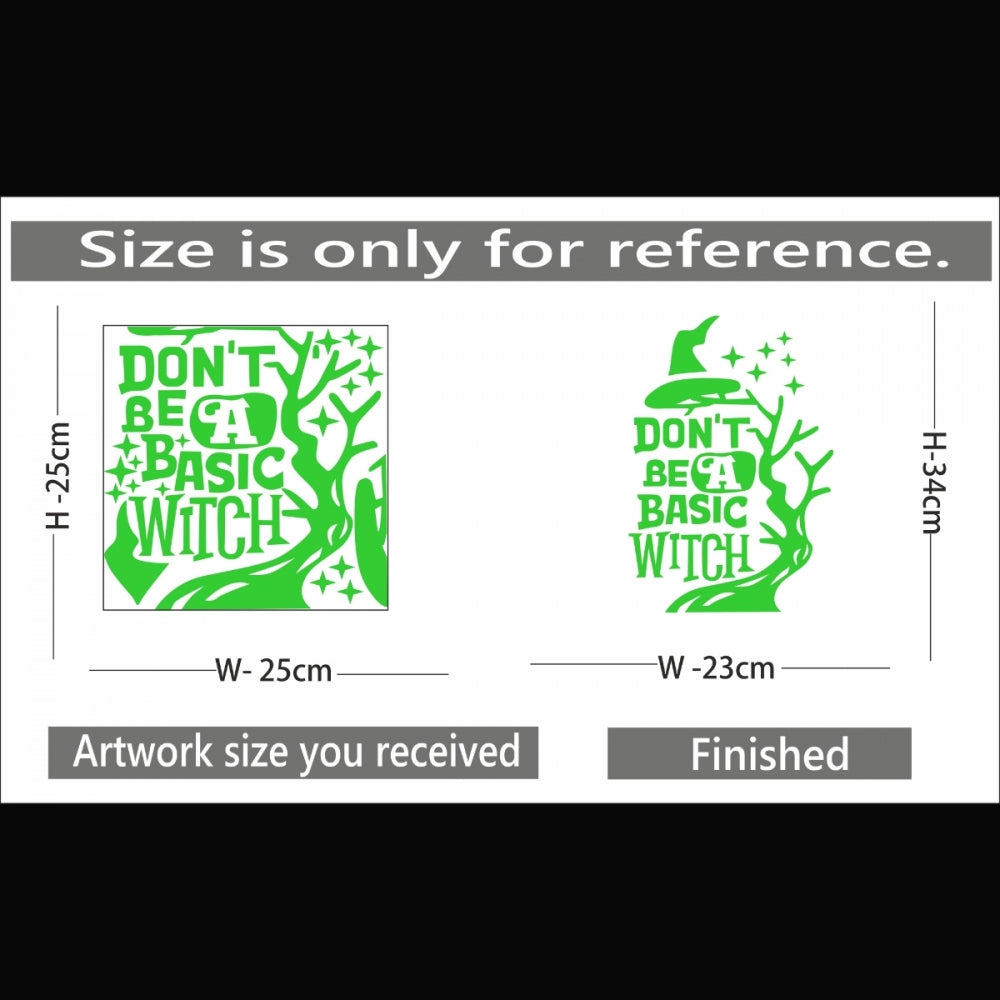 Generic Green Decorative Radium Wall Sticker