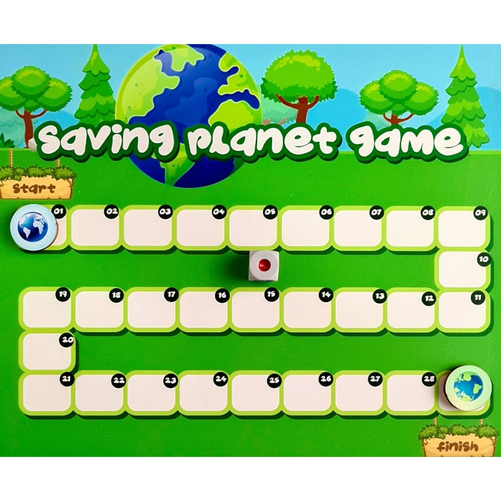 Saving Planet Board Game (10X10 Inches)