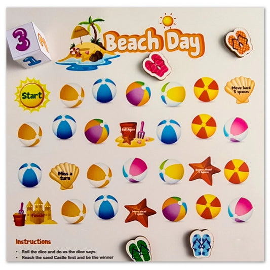 Beach Game (10X10 Inches)