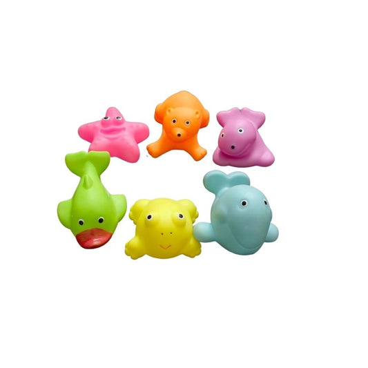 Water Animals Chu Chu Toys |   Rubber  |   Toys| 6+ Months