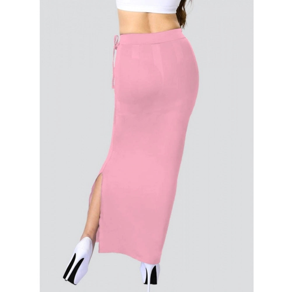 Dermawear Women's 4D Stretch Saree Shapewear (Light-Pink)