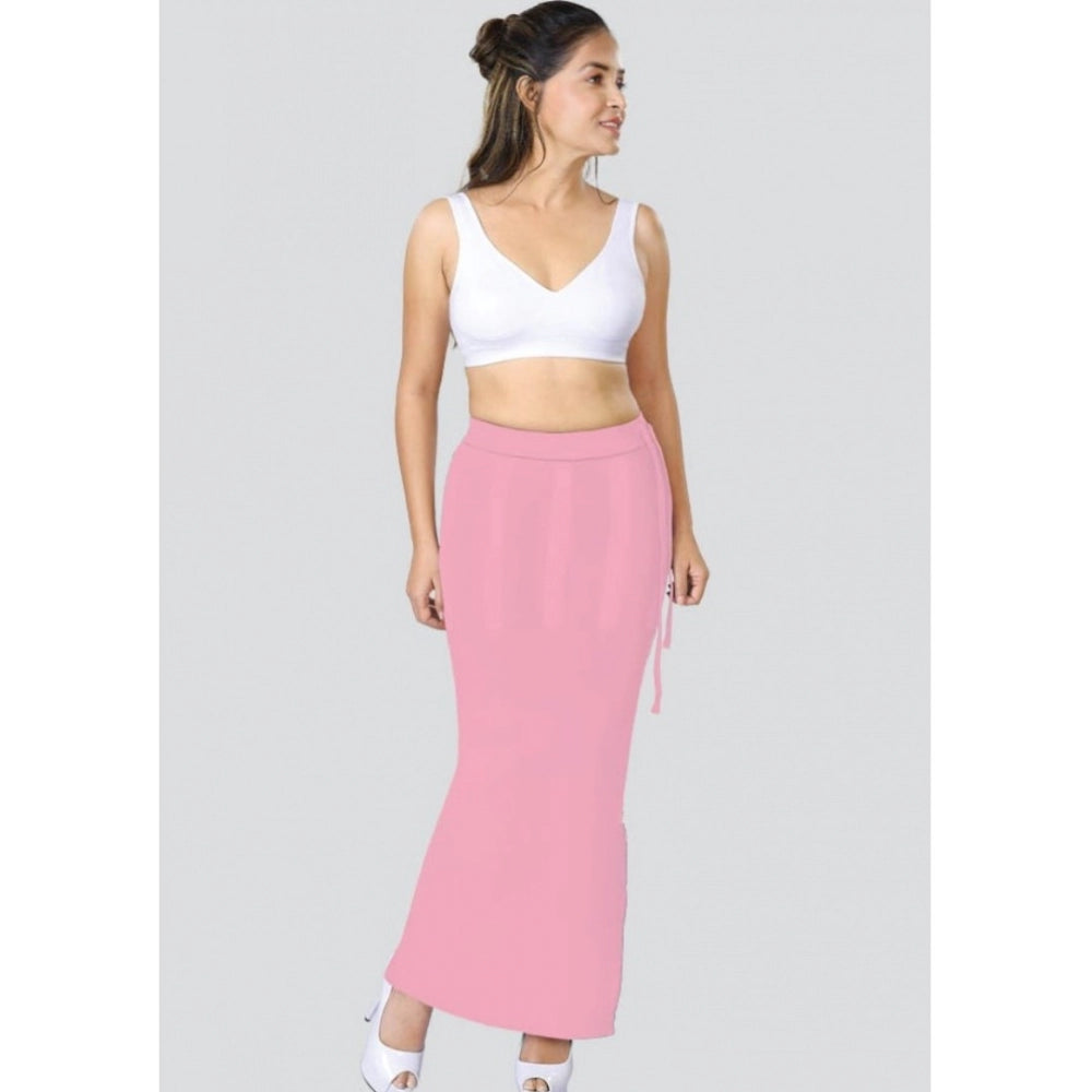 Dermawear Women's 4D Stretch Saree Shapewear (Light-Pink)