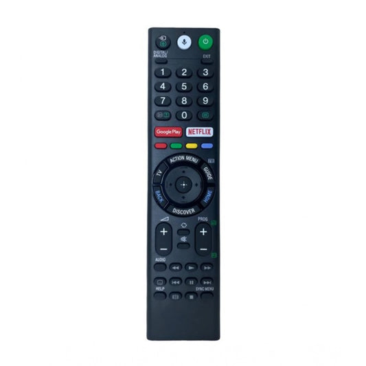 Generic Smart TV Remote No. 1136 Compatible-Replacement for Sony 4K Smart LED UHD OLED QLED Android Bravia Remote Control (Black)