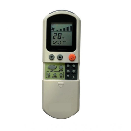 Generic AC Remote No. 74 Compatible-Replacement for Voltas AC Remote Control (White)