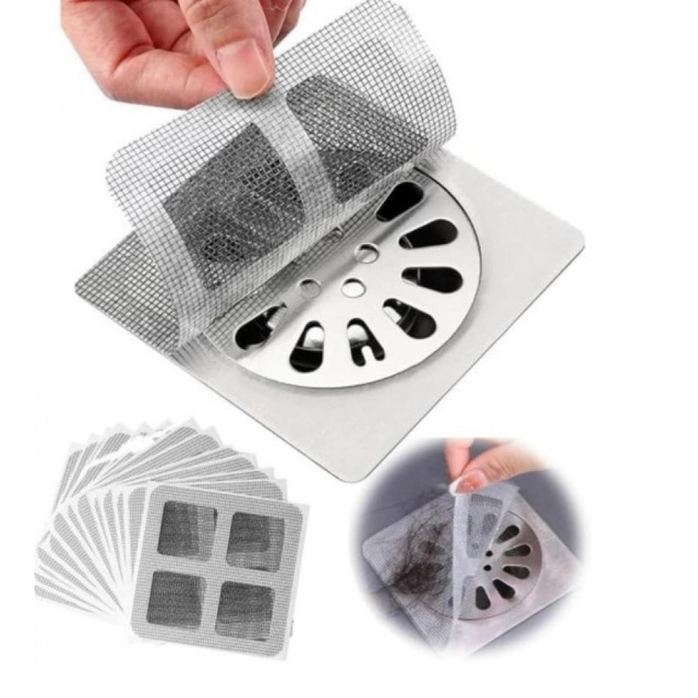 Generic Pack of 20 Flexible Polyvinyl Chloride Drain Cover (Silver)