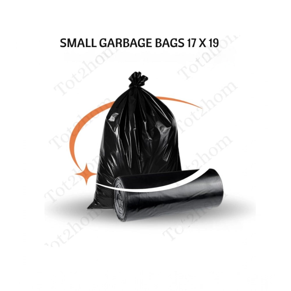 Generic Pack of 6 Plastic 17 x 19 Inches Garbage Bag (Black)