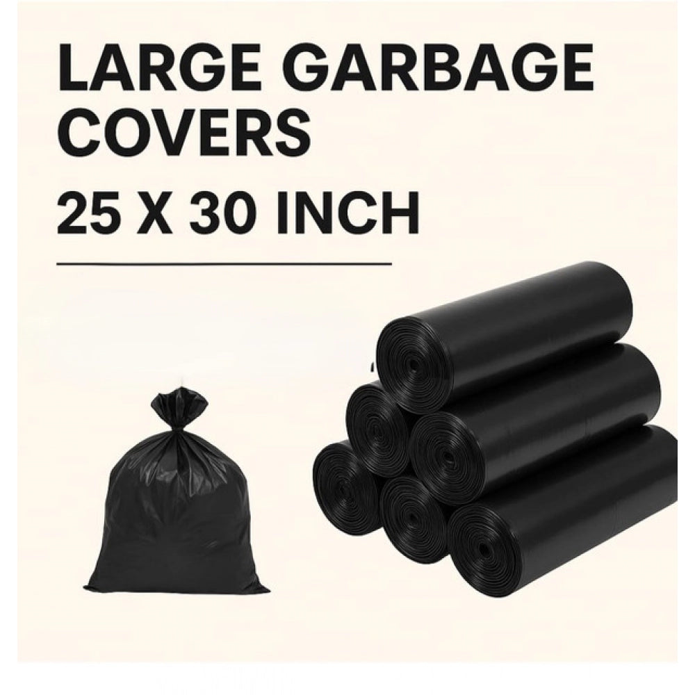 Generic Pack of 3 Biodegradeable Vegetable-Paper 25 x 30 Inches Garbage Bag (Black)