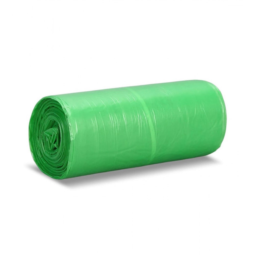 Generic Pack of 10 Biodegradeable Vegetable-Paper 17 x 19 Inches Garbage Bag (Green)