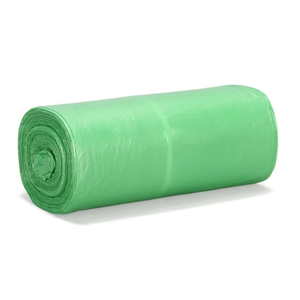 Generic Pack of 5 Biodegradeable Vegetable-Paper 19 x 21 Inches Garbage Bag (Green)
