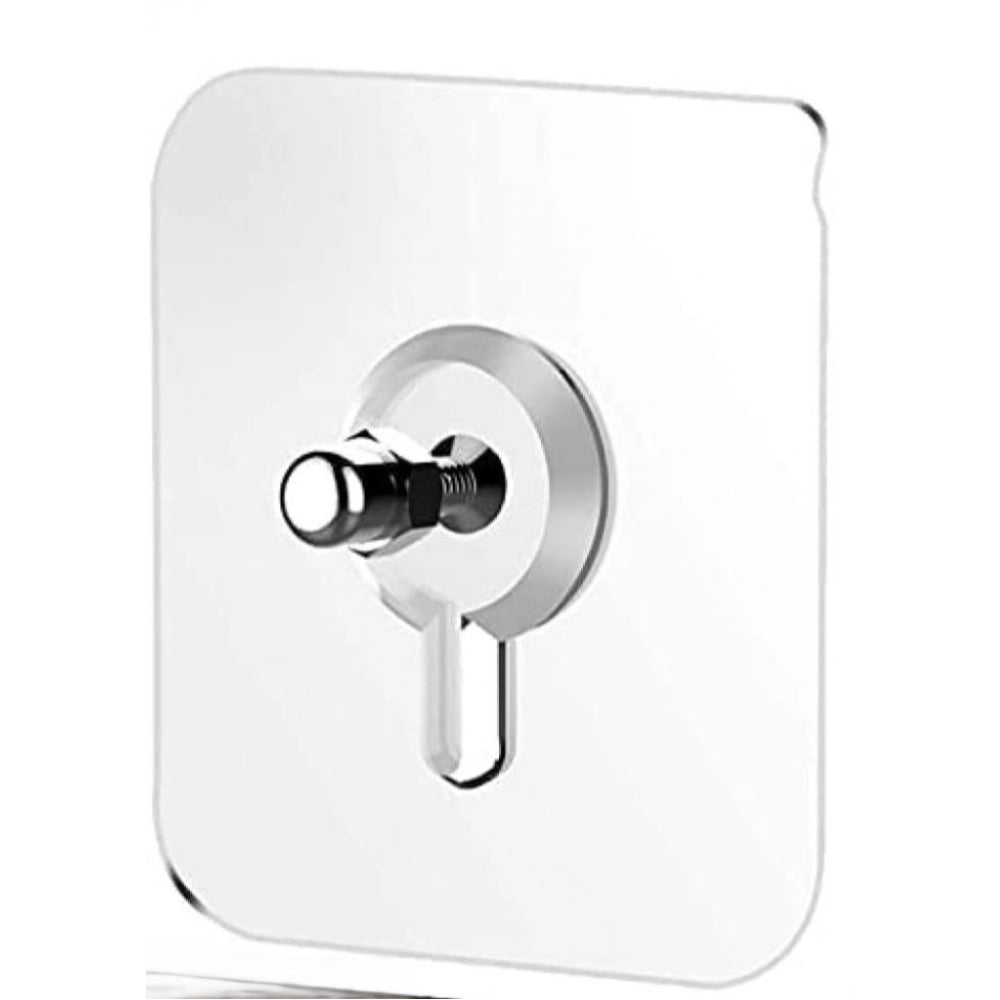 Generic Pack of 10 Acrylic-Metal Wall Hook (Multicolor)