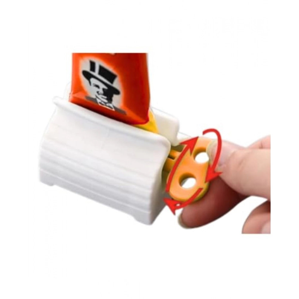 Generic Pack of 2 Plastic Toothpaste Squeezer (Multicolor)