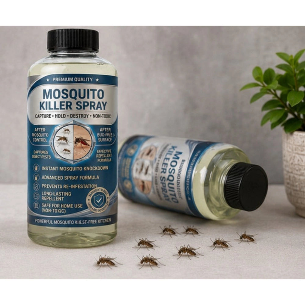 Generic Pack of 2 Mosquito Killer Liquid Bottles 100 ML