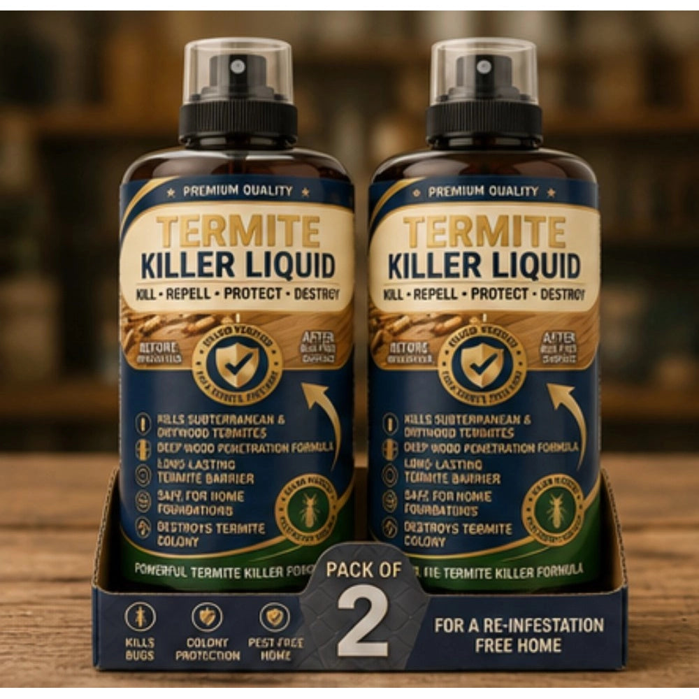 Generic Pack of 2 Termite Killer Liquid Spray Bottles 100 ML