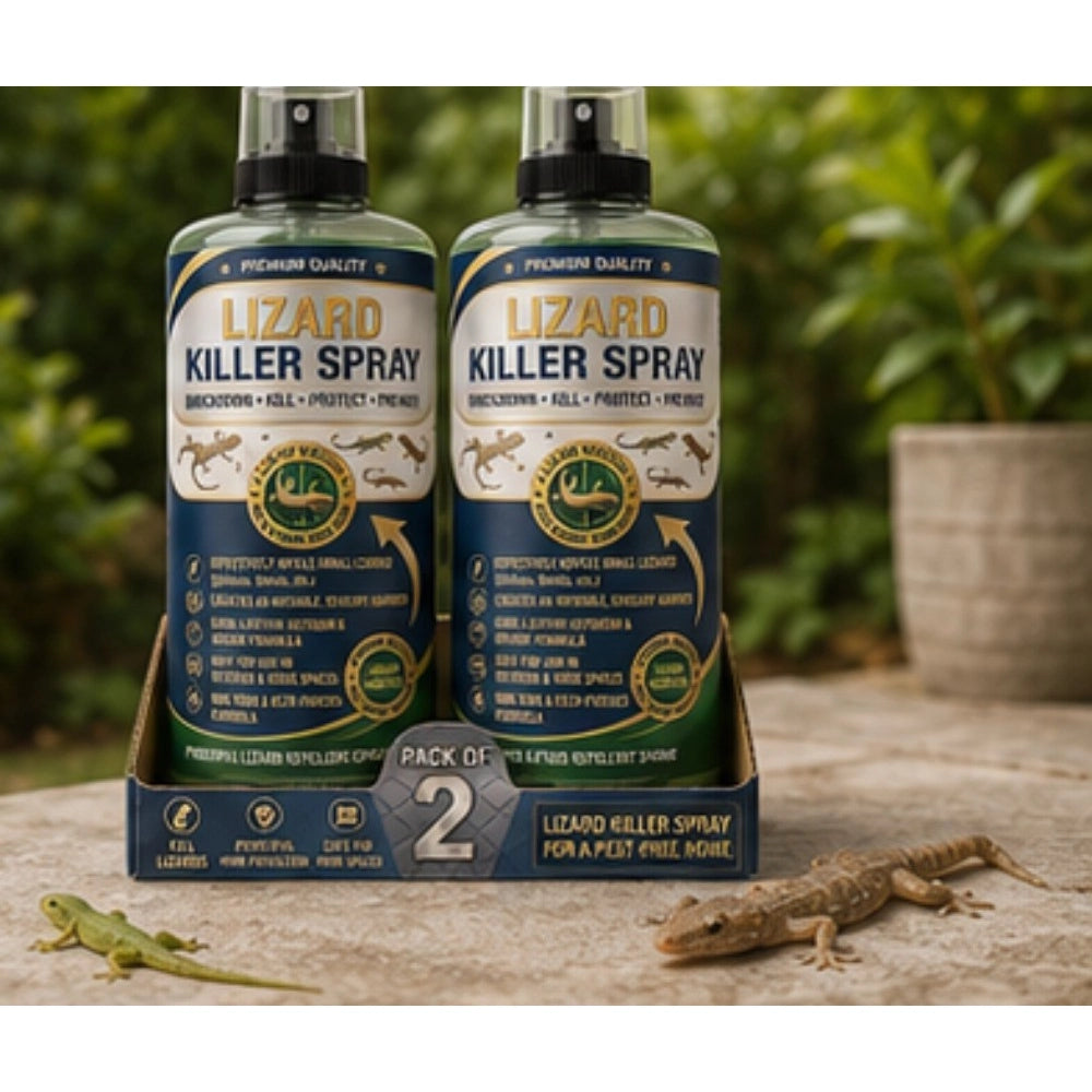 Generic Pack of 2 Lizard Killer Liquid Spray Bottles 100 ML