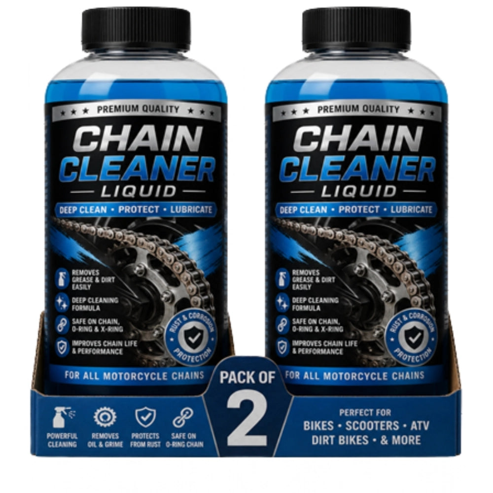 Generic Pack of 2 Chain Cleaner Liquid Bottles 100 ML