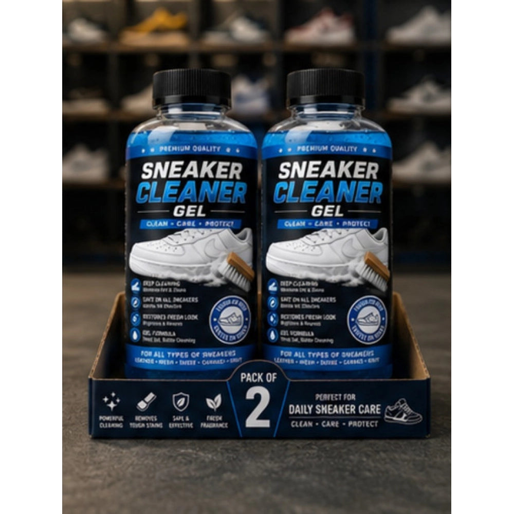 Generic Pack of 2 Sneaker Cleaner Gel Bottles 100 ML