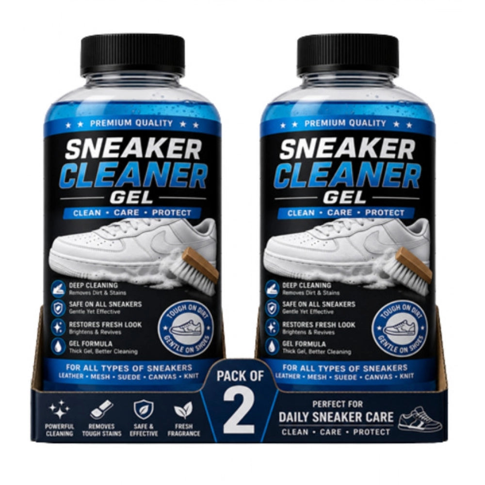 Generic Pack of 2 Sneaker Cleaner Gel Bottles 100 ML