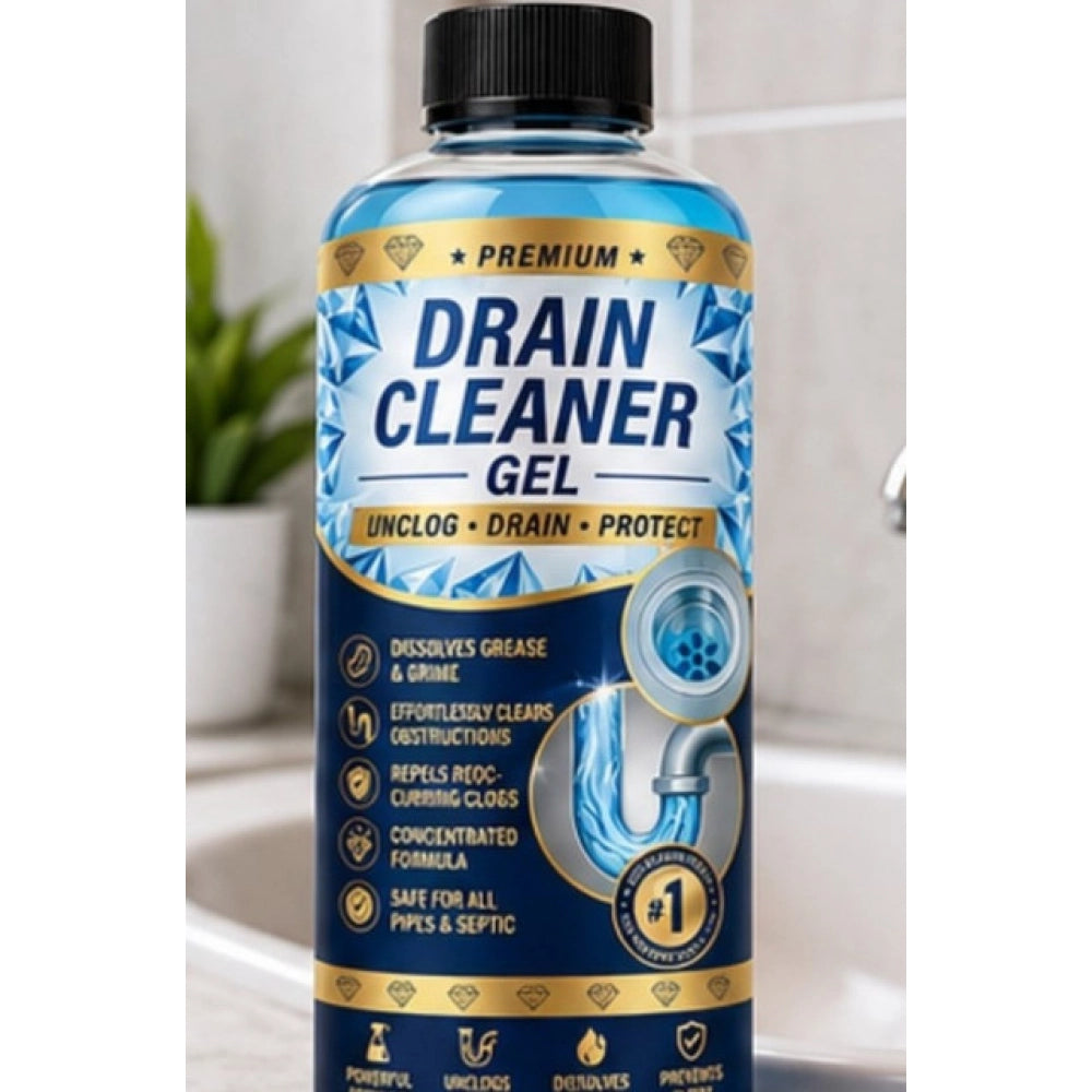 Generic Pack of 2 Drain Cleaner Gel Bottles 100 ML