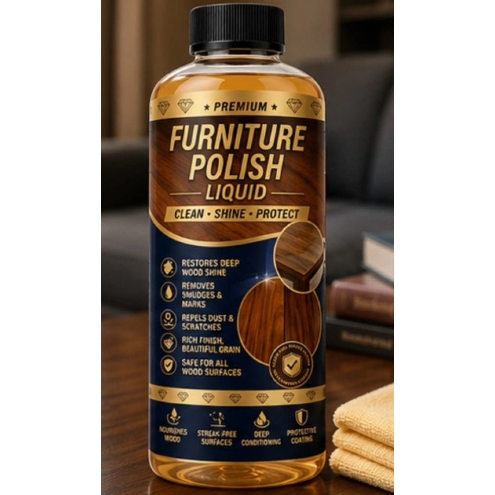 Generic Pack of 2 Furniture Polish Liquid Bottles 100 ML