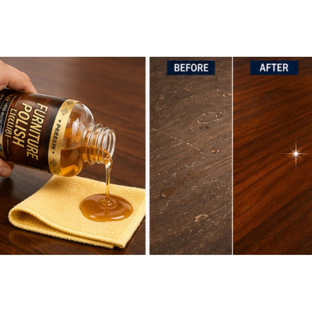 Generic Pack of 2 Furniture Polish Liquid Bottles 100 ML