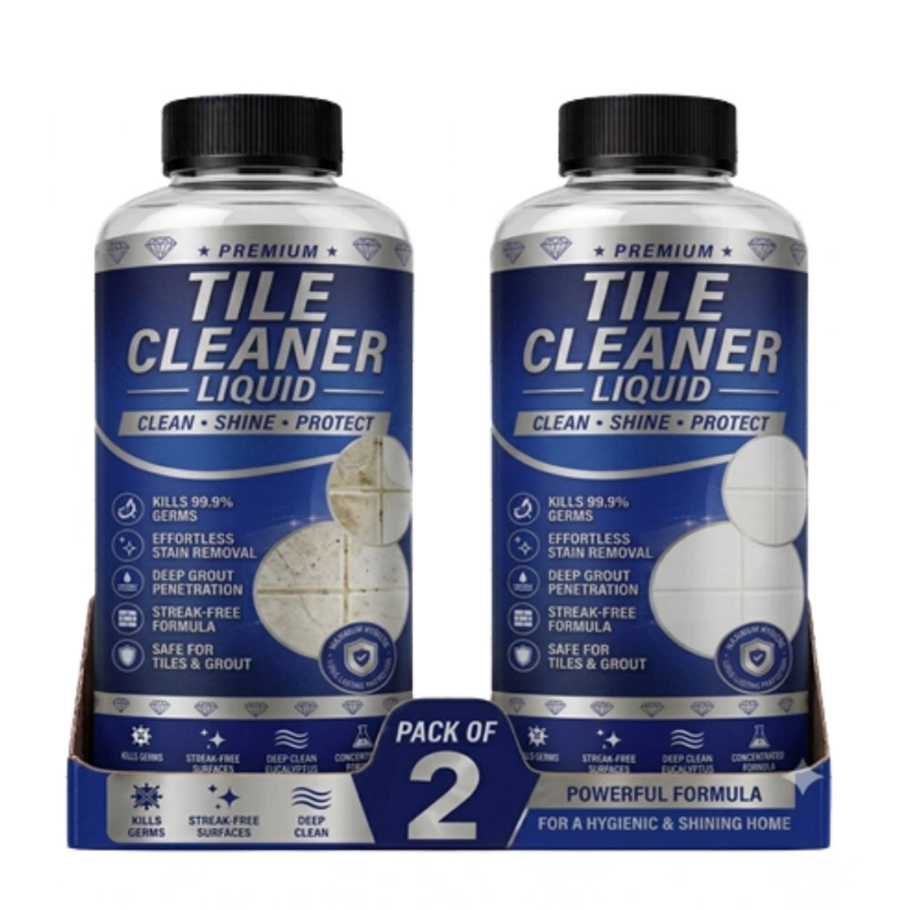 Generic Pack of 2 Tile Cleaner Liquid Bottles 100 ML