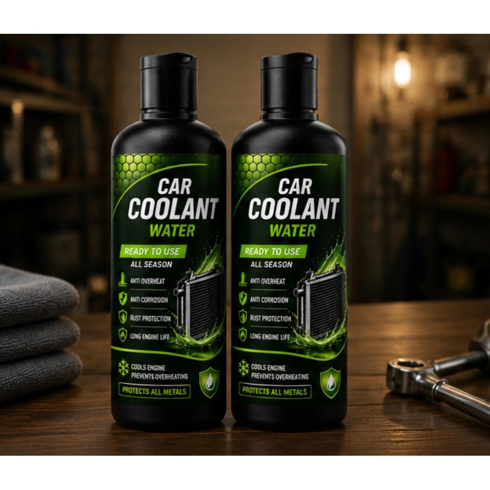 Generic Pack of 2 Car Coolant Water Liquid Flip Top Cap Bottles 100 ML