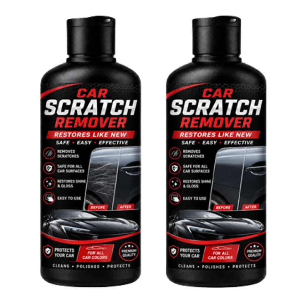 Generic Pack of 2 Car Scratch Remover Liquid Flip Top Cap Bottles 100 ML
