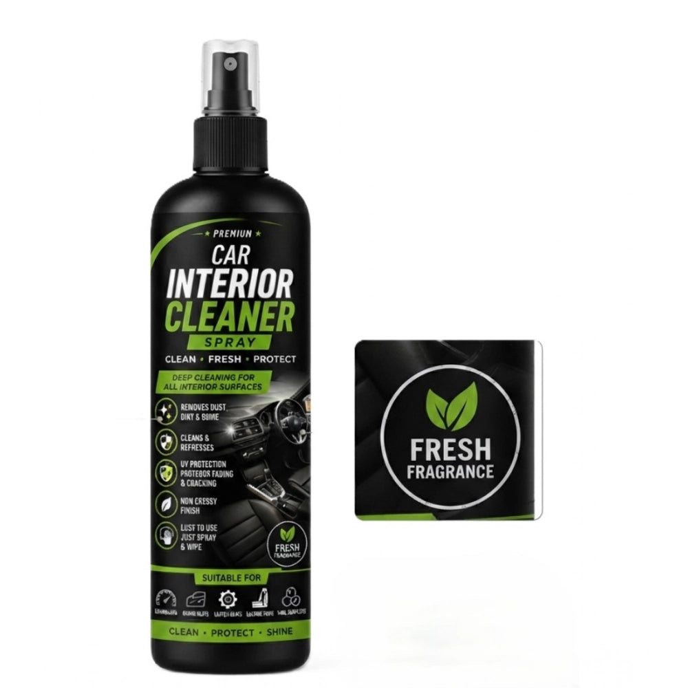Generic Pack of 2 Car Interior Cleaner Liquid Spray Bottles 100 ML